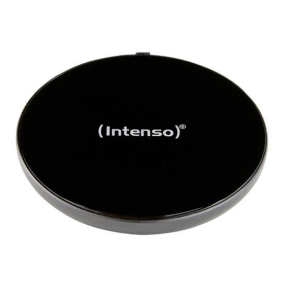 Intenso Magnetic Wireless Charger MB1 Bedienungsanleitung