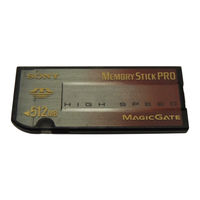 Sony MSX-256S Bedienungsanleitung