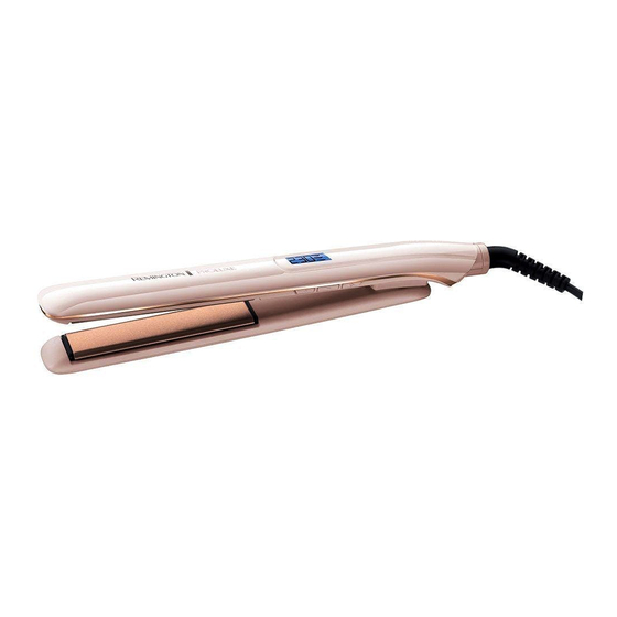 Remington PRO-Luxe S9100 Bedienungsanleitung