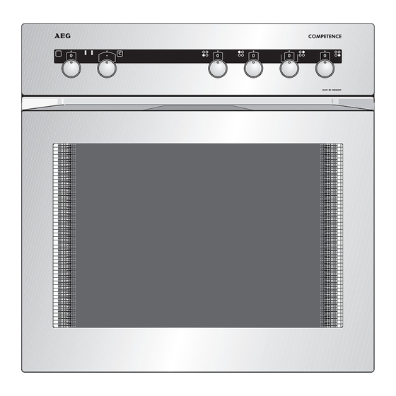 AEG COMPETENCE E 4040 Benutzerinformation
