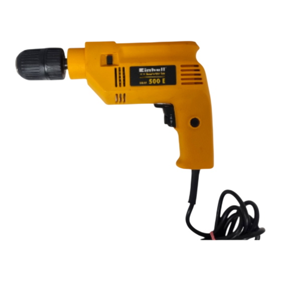 EINHELL bavaria BBM 500 E Gebrauchsanweisung