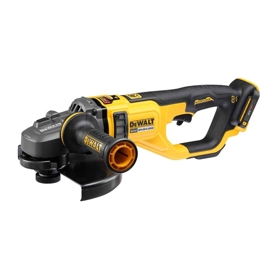 DeWalt DCG460 Bersetzung Der Originalanweisungen