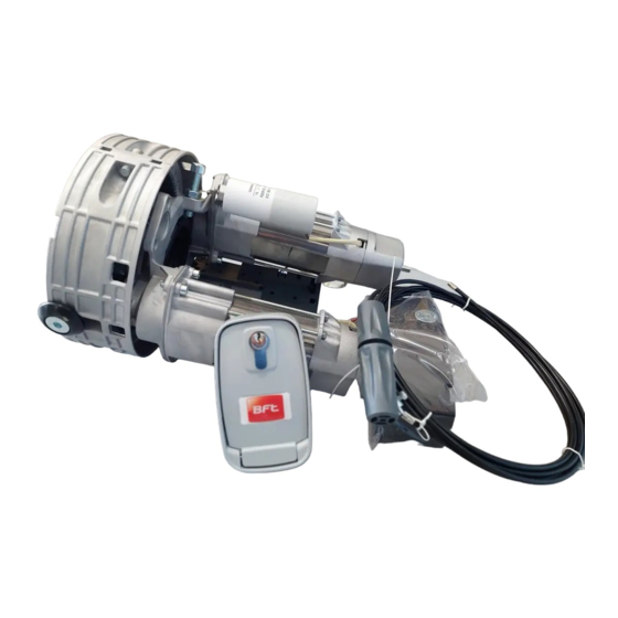 BFT WIND RMC 235B 240 Einbau Und Einstellanleitung