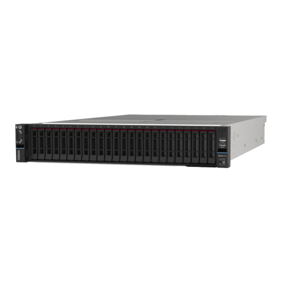 Lenovo ThinkSystem SR650 V3 7D75 Benutzerhandbuch