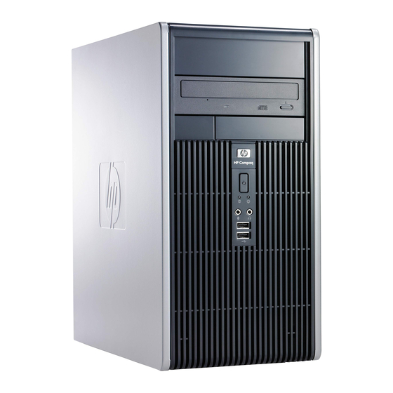HP Compaq dc5750 Microtower Hardware-Referenzhandbuch