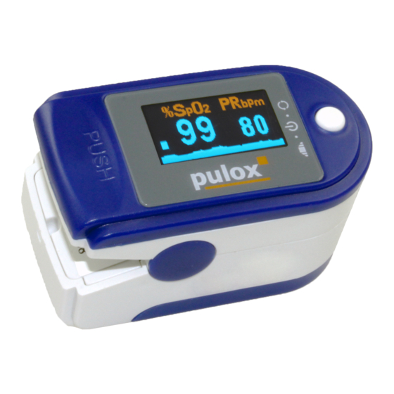 Pulox PO-200 Gebrauchsanweisung