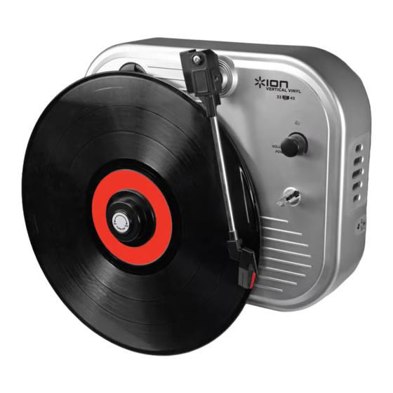 ION VERTICAL VINYL Kurzanleitung