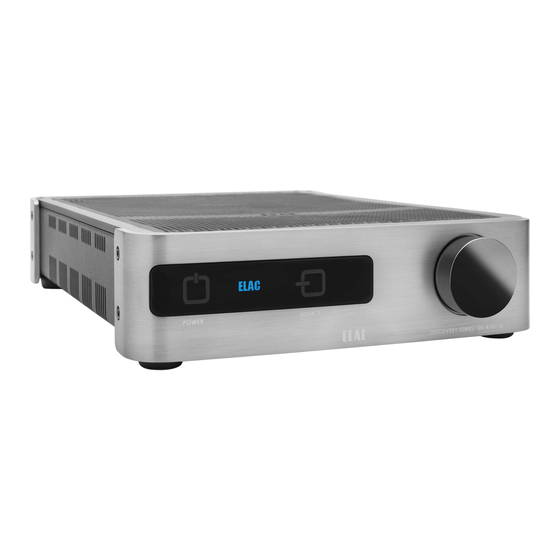 ELAC DS-A101-G Bedienungsanleitung