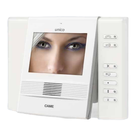 CAME 001CK0005 Handbuch Für Den Installateur