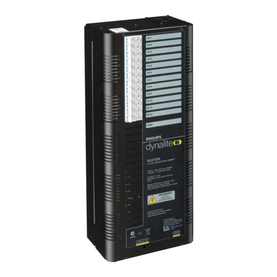 Philips Dynalite DLE1205 Installationsanweisungen