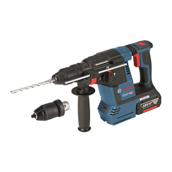 Bosch GBH Professional 18V-26 Originalbetriebsanleitung