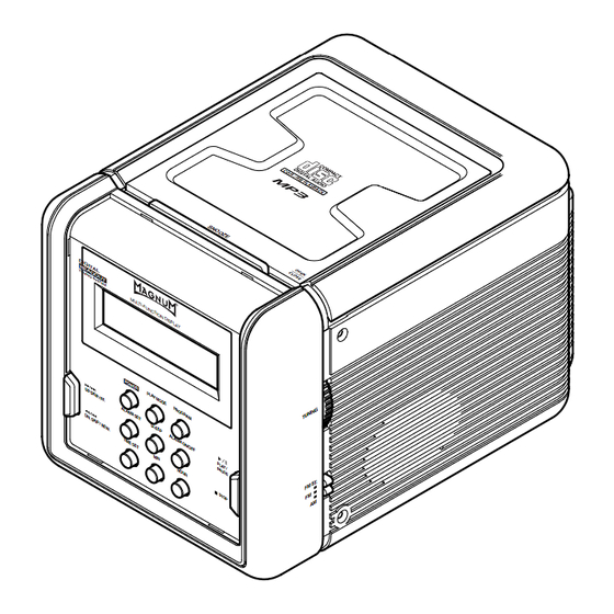 Magnum CDR209 Bedienungsanleitung