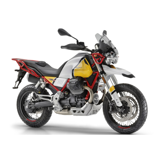 MOTO GUZZI V85 TT 2019 Bedienungsanleitung