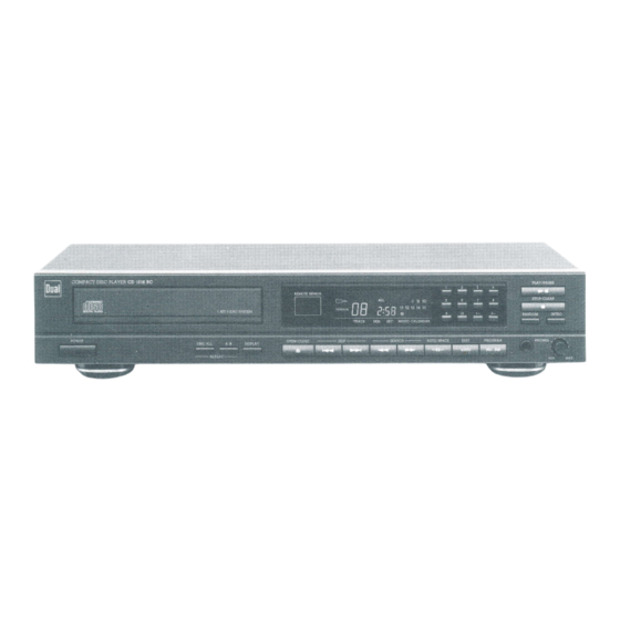 Dual CD 1016 RC Serviceanleitung