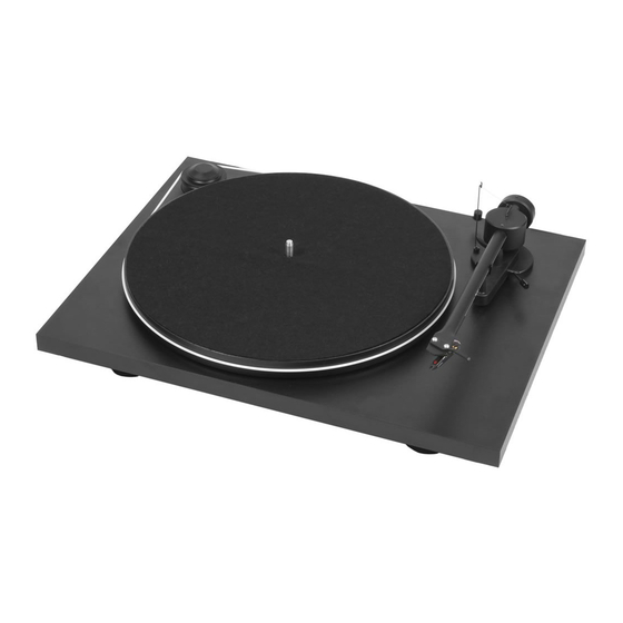 Pro-Ject Audio Systems Essential II DIGITAL Bedienungsanleitung