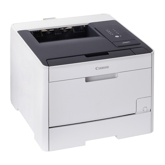 Canon LBP7210Cdn Anleitung