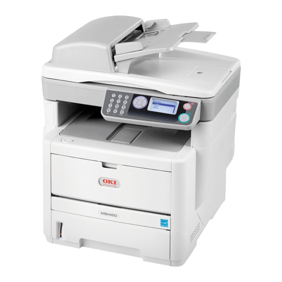 Oki MB 460 Handbücher