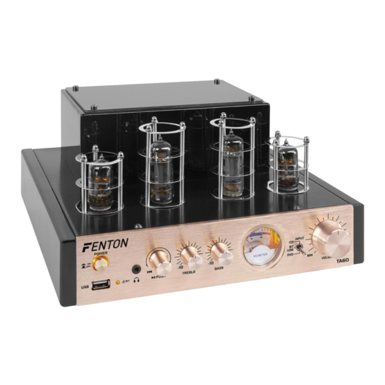 Power Dynamics TA60 Bedienungsanleitung