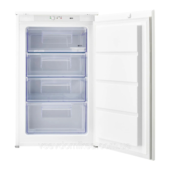 IKEA DJUPFRYSA Gebrauchsanleitung