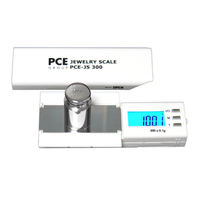 Pce Instruments PCE-JS 300 Bedienungsanleitung