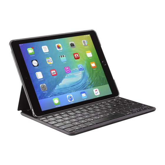 Decoded Leather keyboard case for iPad Pro Bedienungsanleitung
