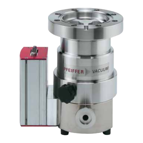 Pfeiffer Vacuum TurboDrag TMH 071 P Betriebsanleitung