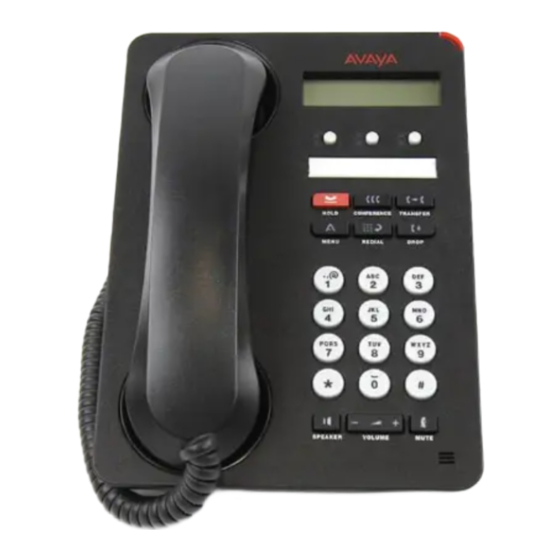 Avaya one-X Benutzerhandbuch