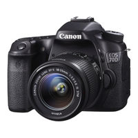 Canon EOS 70D (W) Bedienungsanleitung