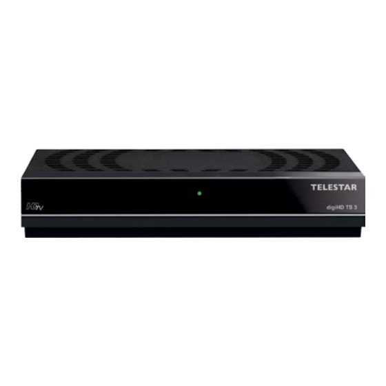 Telestar digiHD TS3 Bedienungsanleitung