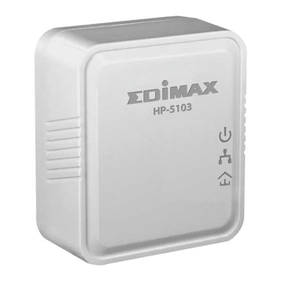 Edimax HP-5103 Schnellstartanleitung