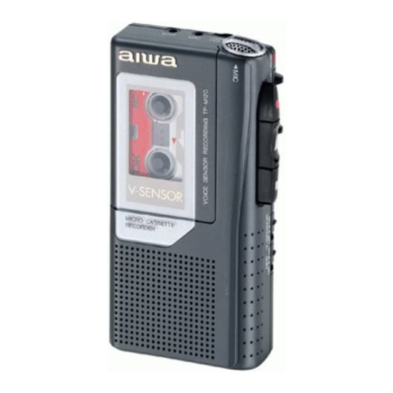 Aiwa TP-M130 Bedienungsanleitung