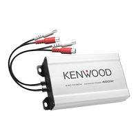 Kenwood KAC-M1804 Bedienungsanleitung