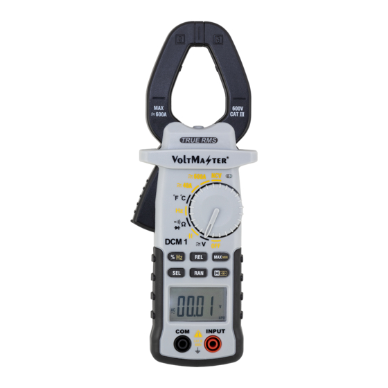 Voltmaster DCM 1 Bedienungsanleitung