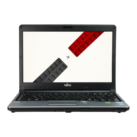 Fujitsu lifebook S762 Schnellstartanleitung