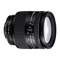 Nikon AF Zoom-Nikkor 28-200mm f/3.5-5.6D IF Bedienungsanleitung