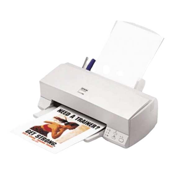 Epson STYLUS COLOR 640 Benutzerhandbuch