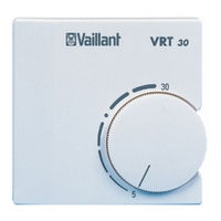 Vaillant VRT 30 Montageanleitung