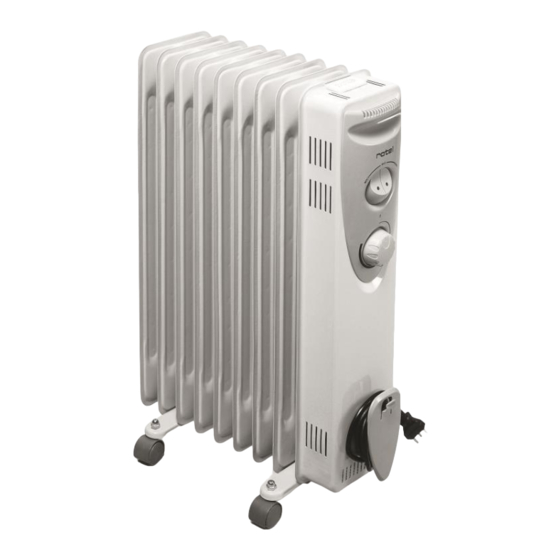Rotel OILRADIATORHEATER7301CH Gebrauchsanweisung