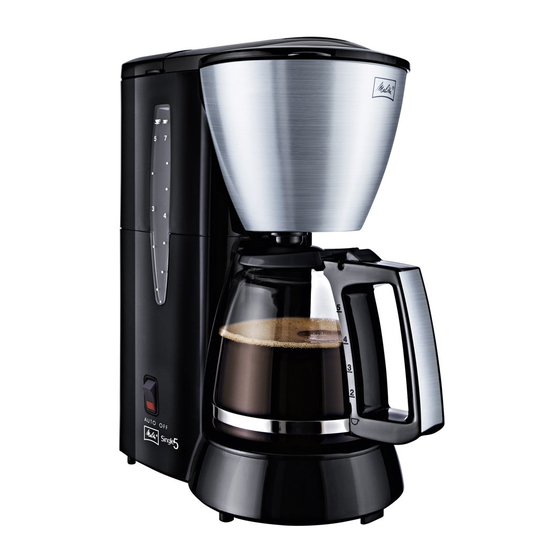 Melitta Single 5 Gebrauchsanleitung
