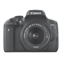 Canon EOS 750D W Bedienungsanleitung