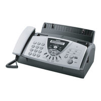 brother FAX-T106 Benutzerhandbuch
