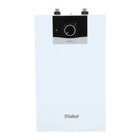 Vaillant eloSTOR exclusive Betriebsanleitung