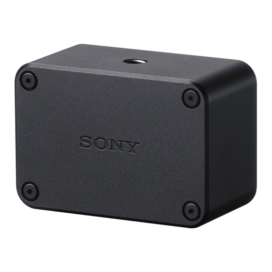 Sony CCB-WD1 Gebrauchsanleitung