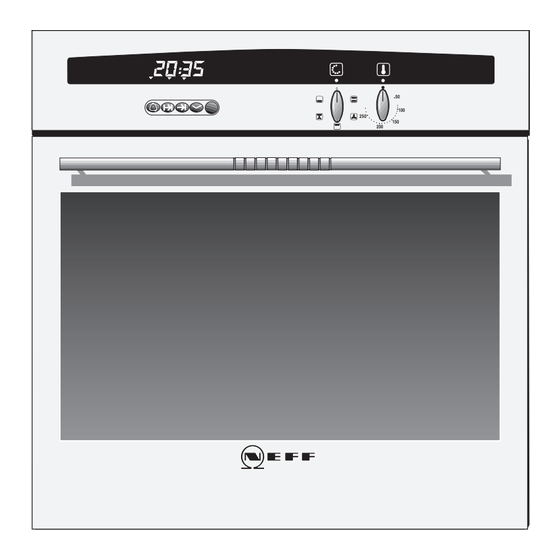 NEFF B 1471 Serie Gebrauchsanweisung
