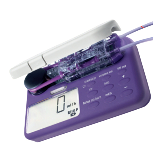 Nutricia flocare infinity+ Kurzbedienungsanleitung