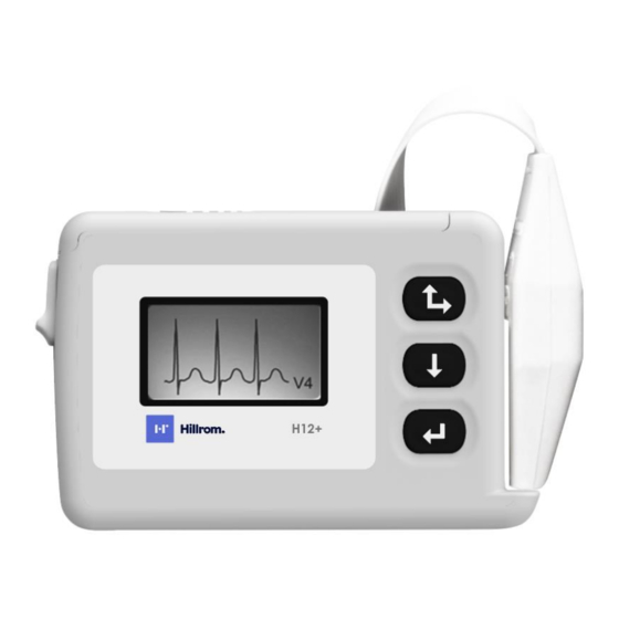 Hillrom Welch Allyn H12+ Bedienungsanleitung