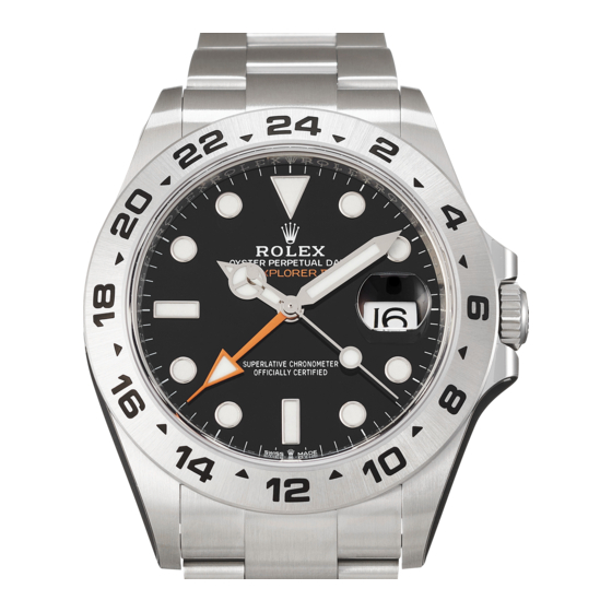 ROLEX EXPLORER II Inbetriebnahme