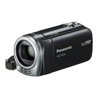 Panasonic HDC-SD40 Bedienungsanleitung