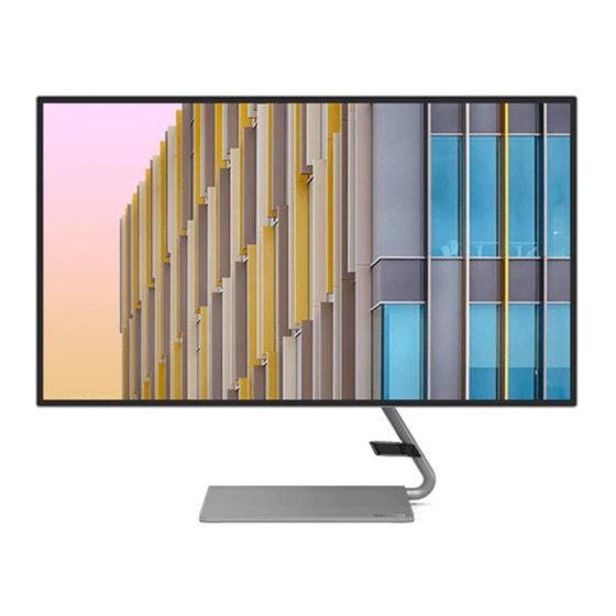 Lenovo Q27h-10 Bedienungsanleitung