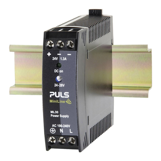 PULS ML15 Bedienungsanleitung